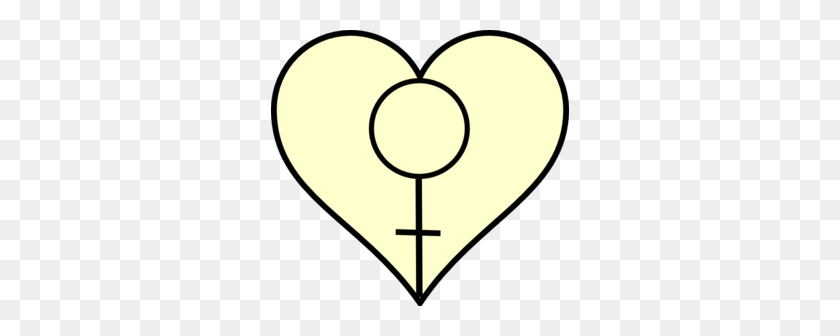 298x276 Феминистское Сердце Картинки - Феминизм Клипарт