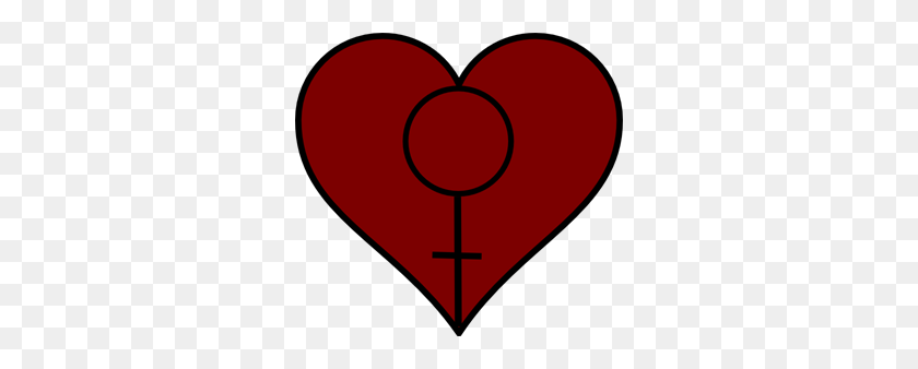 300x278 Feminist Heart Png Clip Arts For Web - Feminist PNG