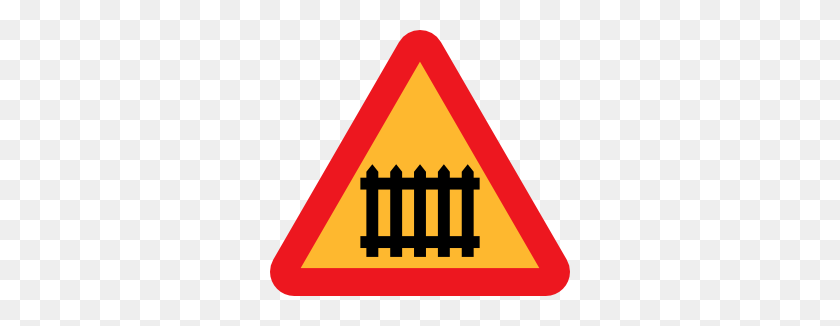 300x266 Fence Gate Roadsign Clip Art - Road Sign Clipart