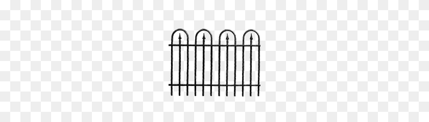 180x180 Fence Png Clipart - White Fence PNG
