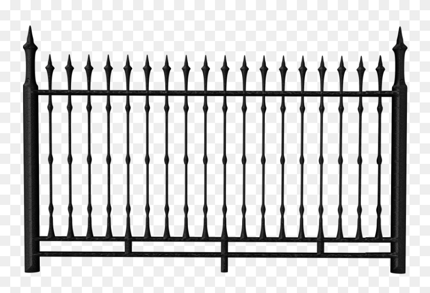 831x546 Fence Png Images Free Download - White Fence PNG