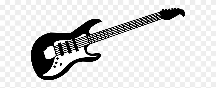 600x284 Fender Bass Guitar Clipart - Bass Clipart