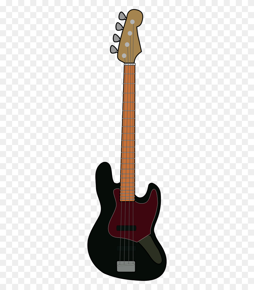 262x900 Fender Jazz Bass Png Clip Arts For Web - Bass PNG