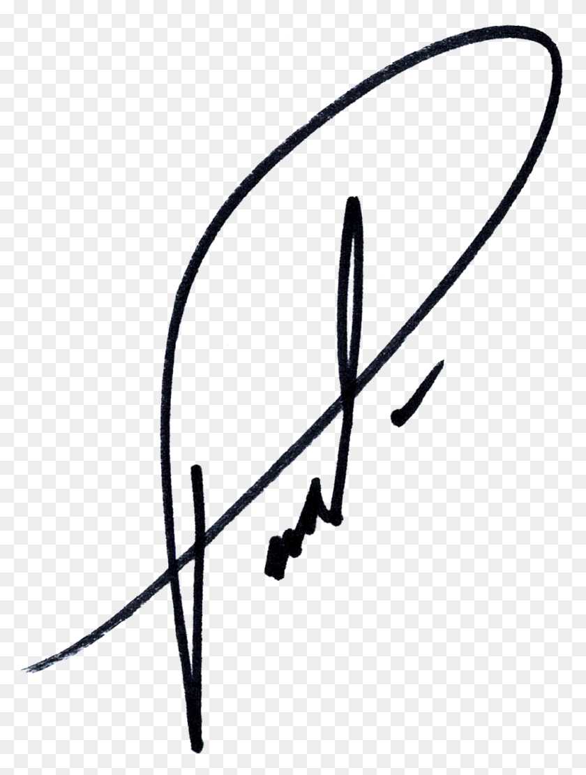 1005x1354 Fernando's Signature - Signature PNG