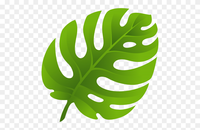 500x489 Ferns And Fiddleheads Leaves - Moana Flower Clipart