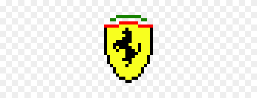 220x260 Логотип Феррари, Производитель Пиксель-Арт - Логотип Феррари Png