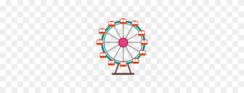 260x260 Ferris Wheel Clip Art Clipart - Atari Clipart