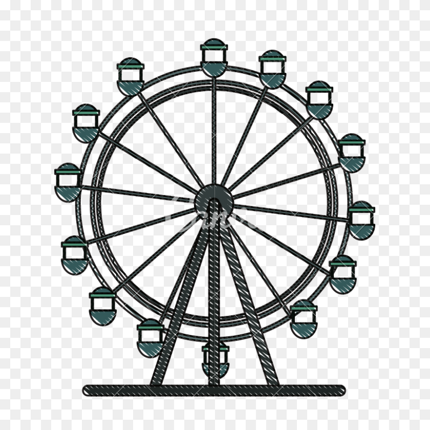 800x800 Ferris Wheel Icon - Ferris Wheel PNG