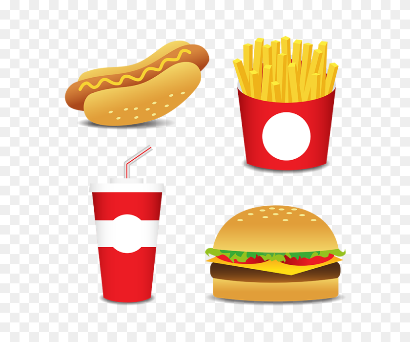 640x640 Набор Иконок Fesat Food Отдельные Векторные Иллюстрации Американо Карне - Гамбургер Png