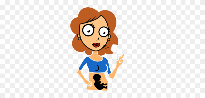 264x340 Fetus Placenta Pregnancy Infant Embryo - No Smoking Clipart