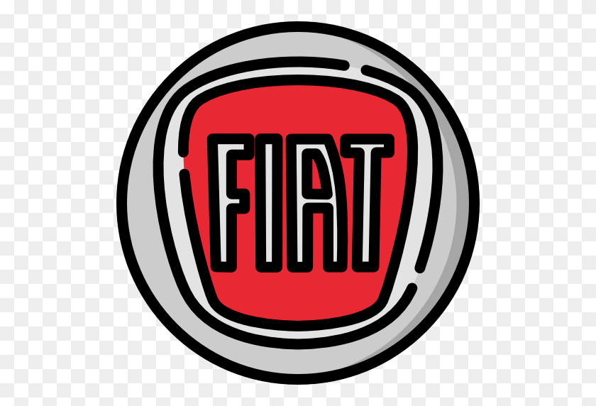 512x512 Fiat - Fiat Logo PNG
