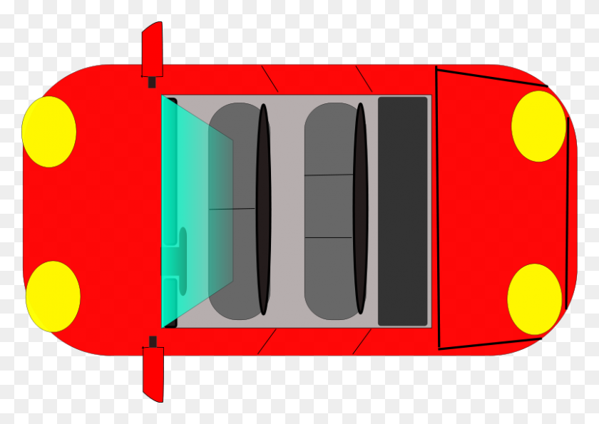800x549 Fiat Clip Art Download - Convertible Car Clipart