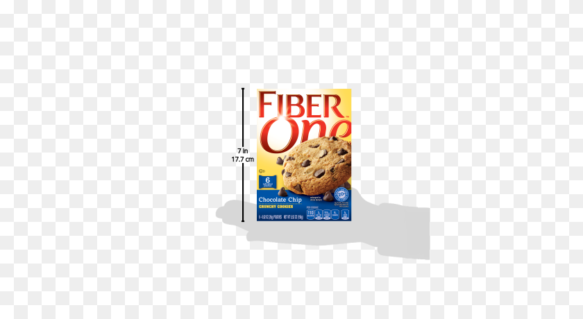 400x400 Fiber One Chocolate Chip Crunchy Cookies, Oz - Chocolate Chip Cookies PNG