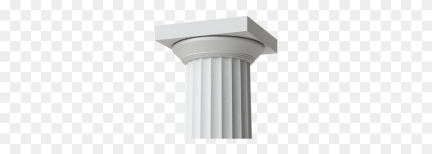240x240 Fiberglass Column Capitals Made In Usa Crown - Greek Column PNG