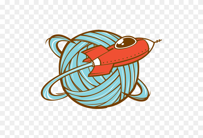 512x512 Fibre Space A Yarn Universe - Crochet Hook Clipart
