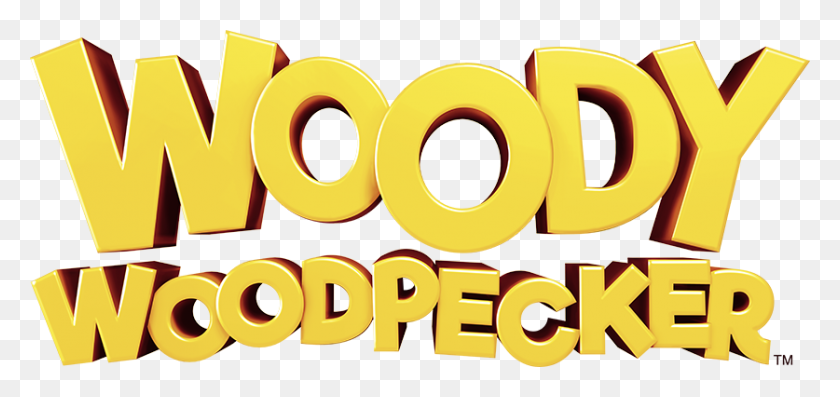 837x362 Ficheirowoody Woodpecker Logo A Livre - Woody Woodpecker PNG