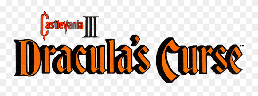 800x261 Fichiercastlevania Iii Dracula's Curse Logo - Castlevania PNG