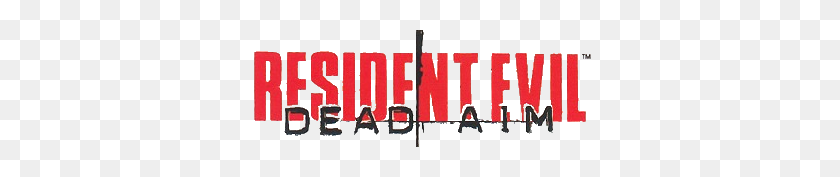 389x117 Fichierresident Evil Dead Aim Logo - Resident Evil Logo PNG