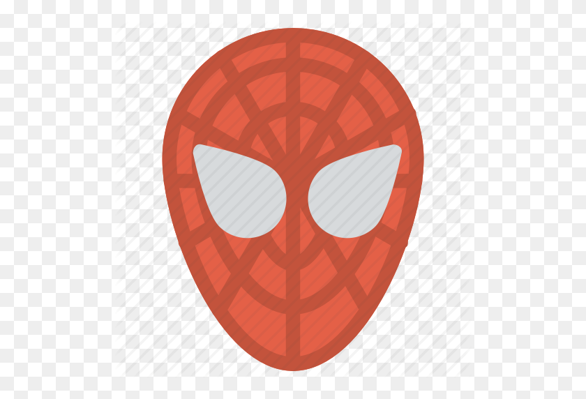 512x512 Вымышленный Супергерой, Человек-Паук, Костюм Человека-Паука, Лицо Человека-Паука - Лицо Человека-Паука Png