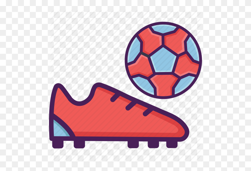 512x512 Field, Football, Shoes, Soccer, Stadium Icon - Football Cleats Clipart