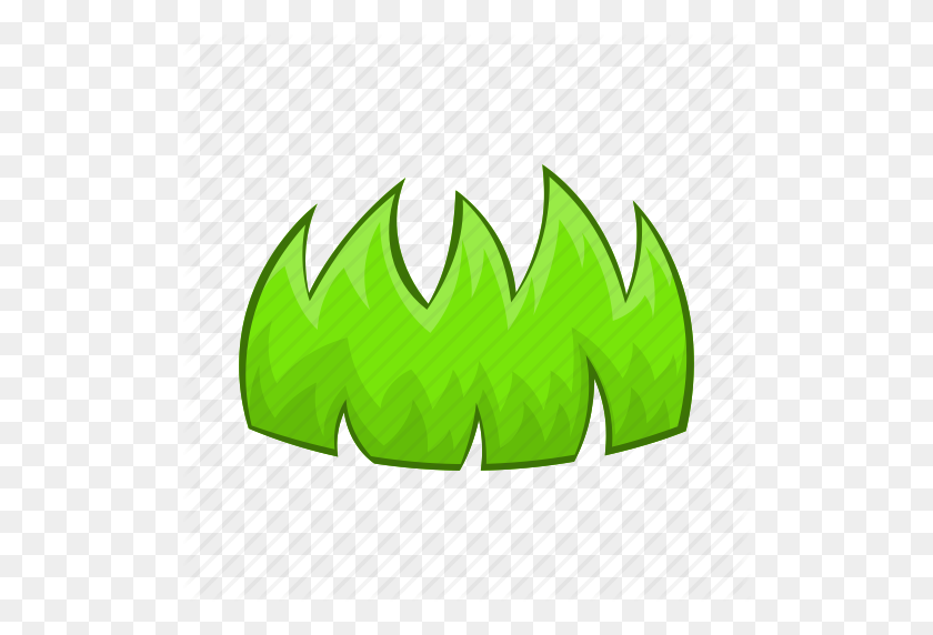 512x512 Field, Grass, Green, Nature, Plant, Spring, Summer Icon - Cartoon Grass PNG
