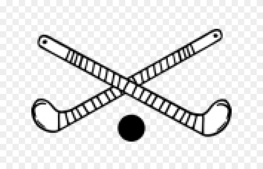 640x480 Field Hockey Clipart Ball - Hockey Clipart Black And White