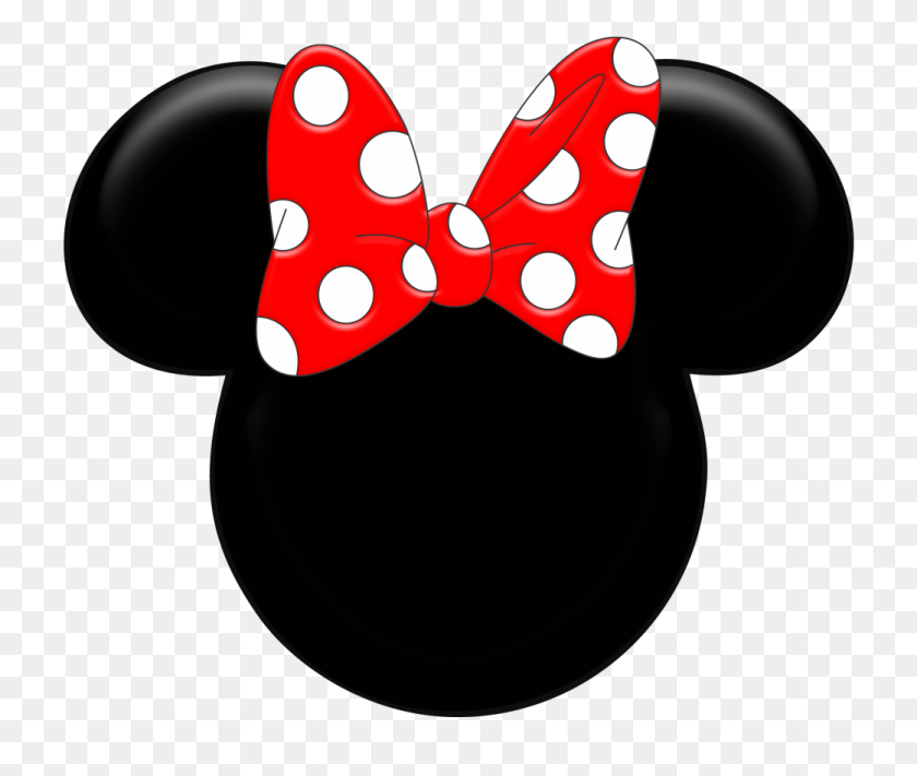 1041x870 Fiesta Red Minnie Mouse, Minnie - Orejas De Mickey Mouse Png