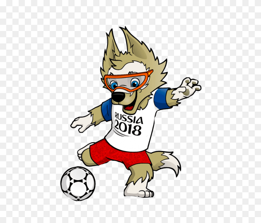 480x659 Fifa Mascot Wm Png - World Cup 2018 Logo PNG