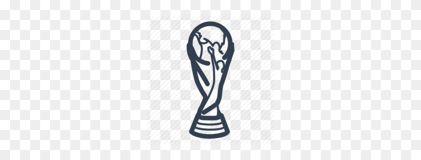 260x260 Fifa World Cup Clipart - Football Trophy Clipart