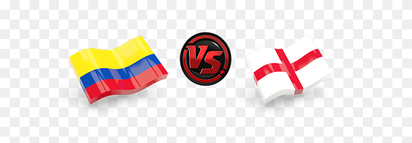 599x233 Fifa World Cup Colombia Vs England Png Transparent Image - World Cup 2018 PNG