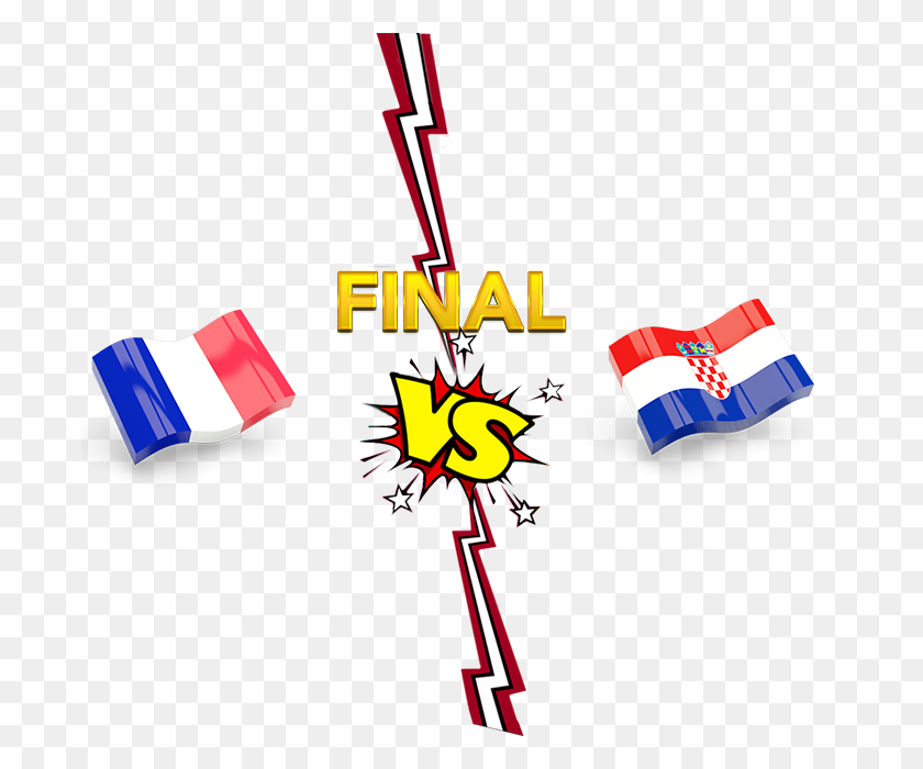 692x640 Fifa World Cup Final Match France Vs Croatia Png Transparent - World Cup 2018 PNG