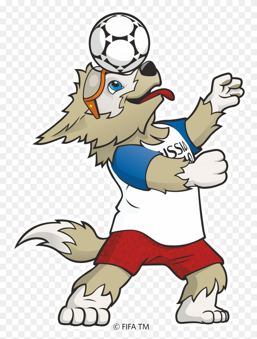 2657x3565 Fifa World Cup Logo Mascot - World Cup 2018 Logo PNG