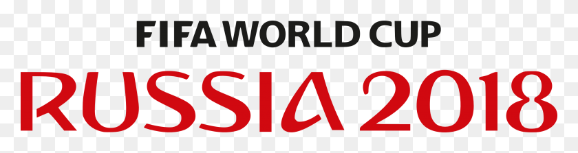 3017x631 Fifa World Cup Russia Logo Text - World Cup Clipart