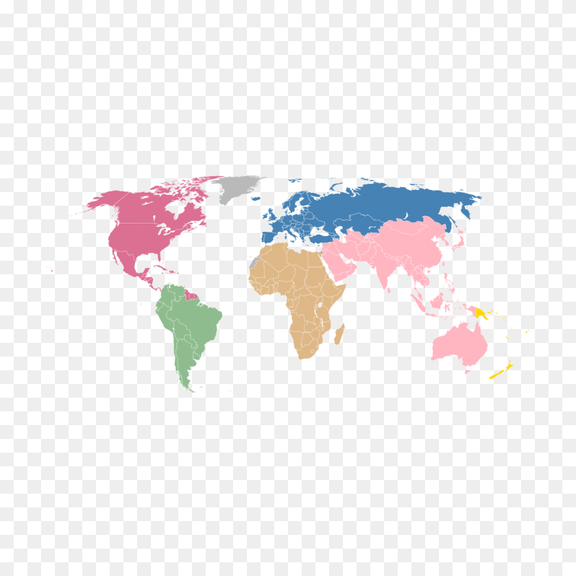 1200x1200 La Fifa Mapa Mundial De Gráficos Vectoriales De Los Miembros De La Confederación Gratis - Mapa Del Mundo Vector Png