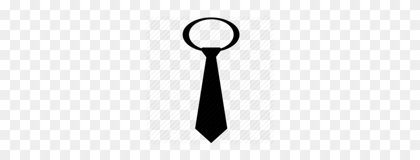 260x260 Fifty Shades Necktie Clipart - Trophy Clipart Black And White