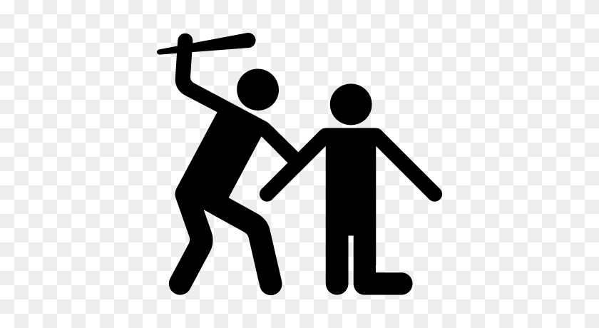 400x400 Fight Icon Clipart - People Fighting Clipart