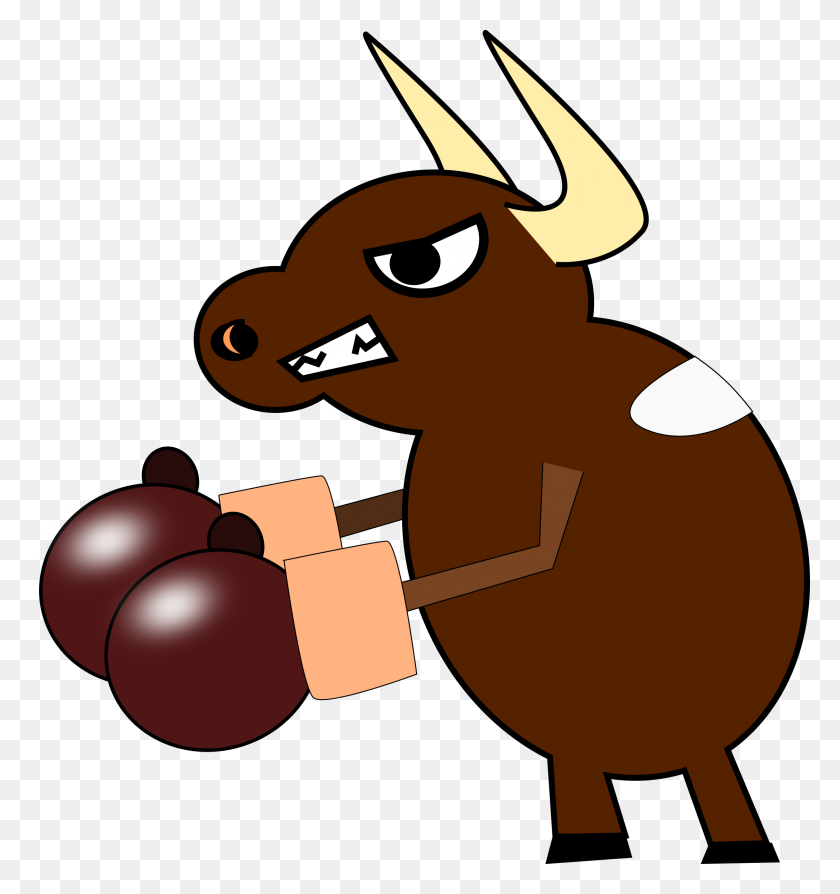 2243x2400 Fighting Cow Icons Png - Fighting PNG