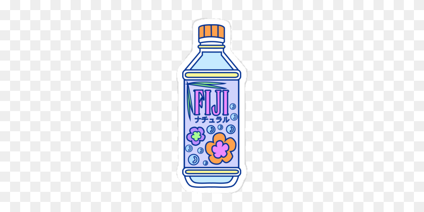 375x360 Fiji Botella De Agua De Píxeles - Fiji Agua Png