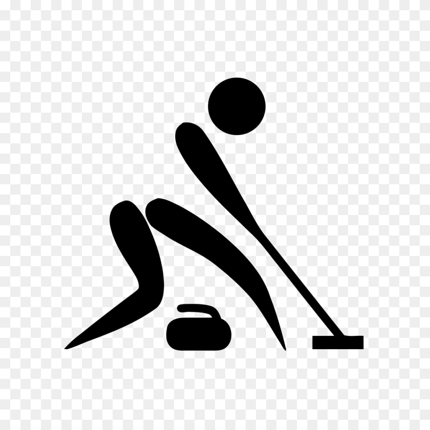 1024x1024 Filcurling Pictogram Wikipedia - Curling Clipart