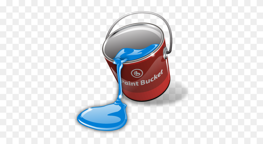 400x400 Fill Paint Bucket Super Vista Icon Gallery - Paint Bucket PNG