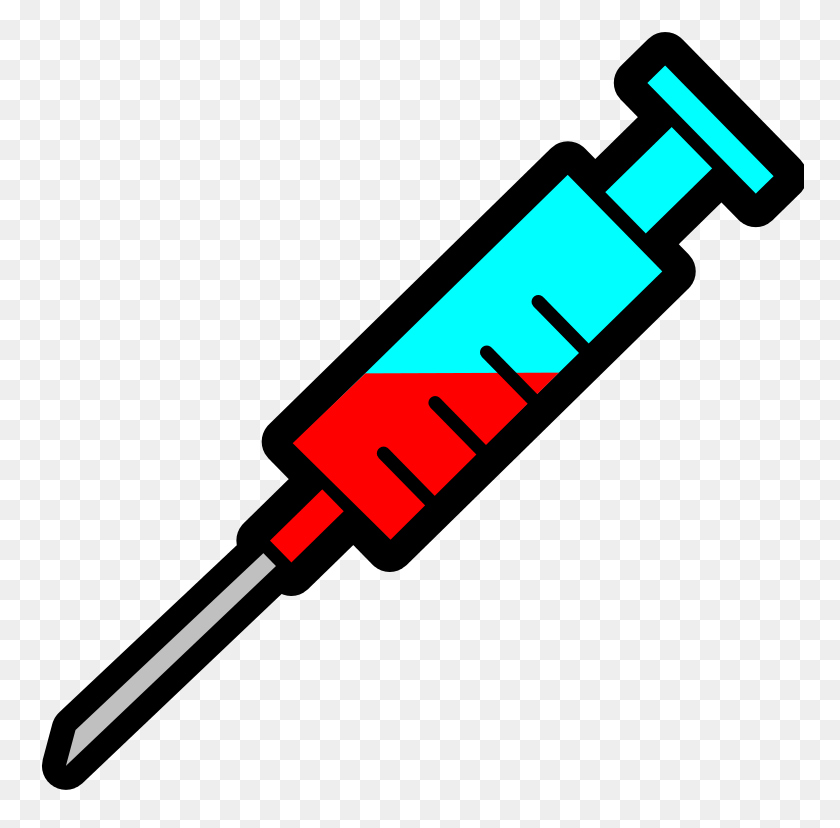 768x768 Filled Syringe Icon - Trauma Clipart