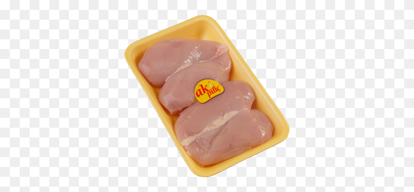 336x331 Fillet On A Plate - Chicken Breast PNG
