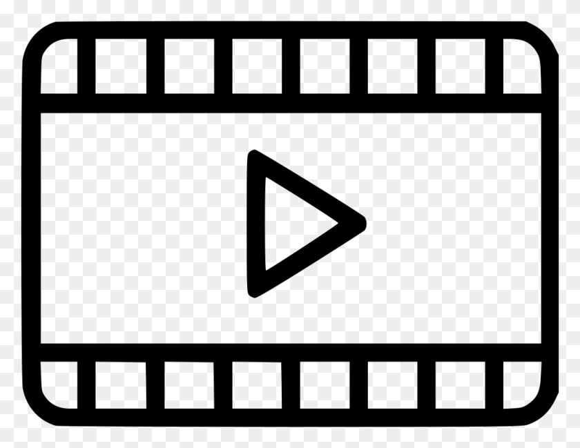 982x742 Film Clip - Movie Camera Clipart
