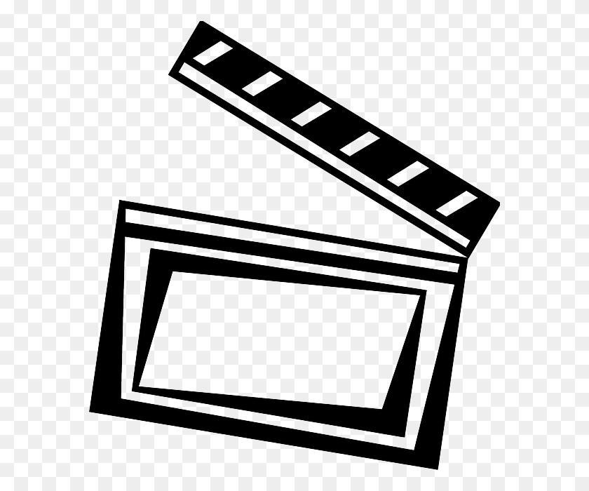 586x640 Film Clipart Movie Day, Film Movie Day Transparent Free - Movie Film Clipart