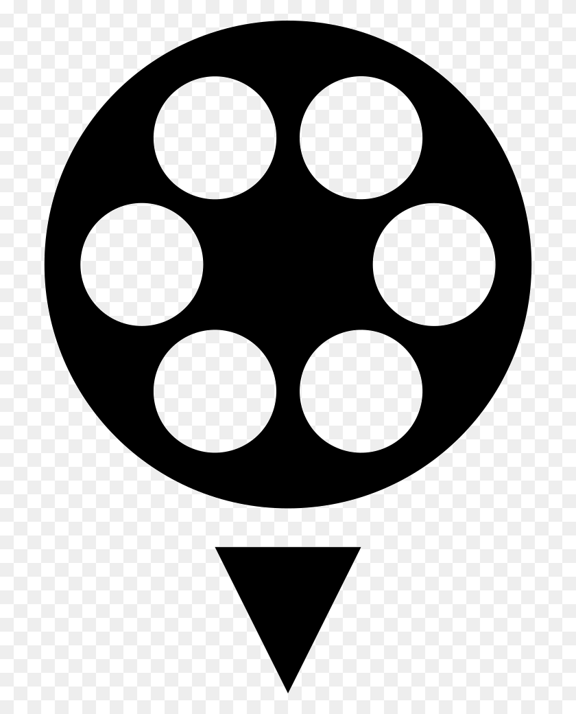 712x980 Film Reel Circular Shape Png Icon Free Download - Film Reel PNG
