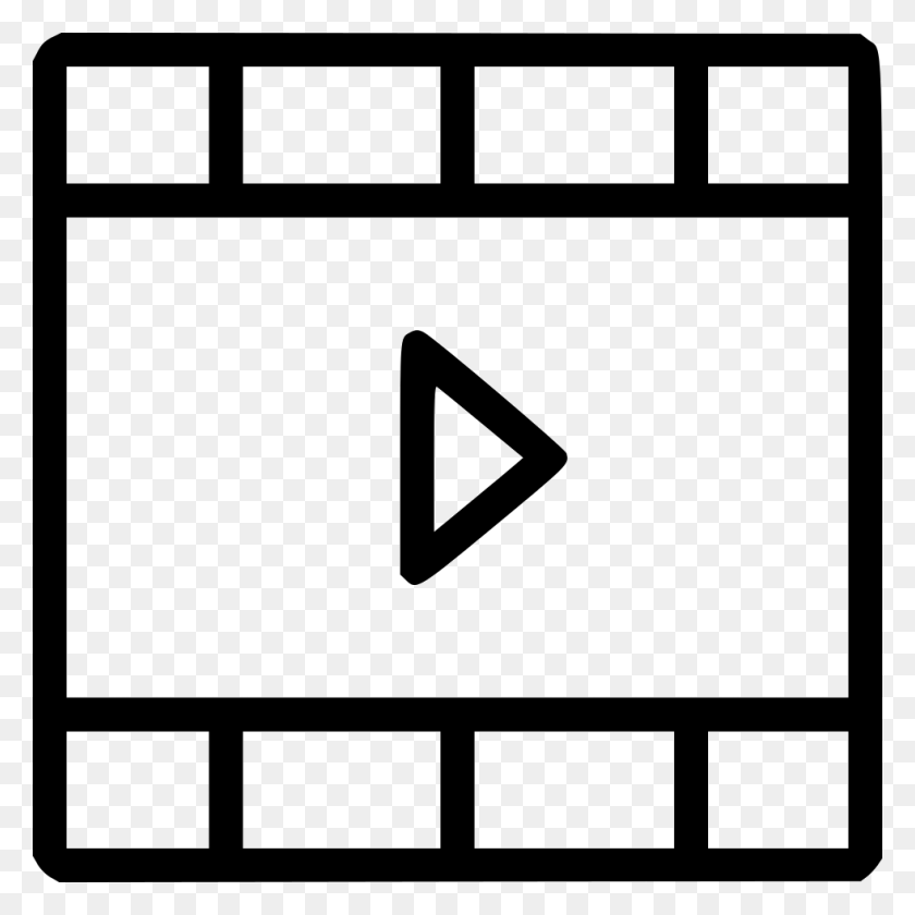 980x980 Film Strip Play Png Icon Free Download - Film Strip PNG