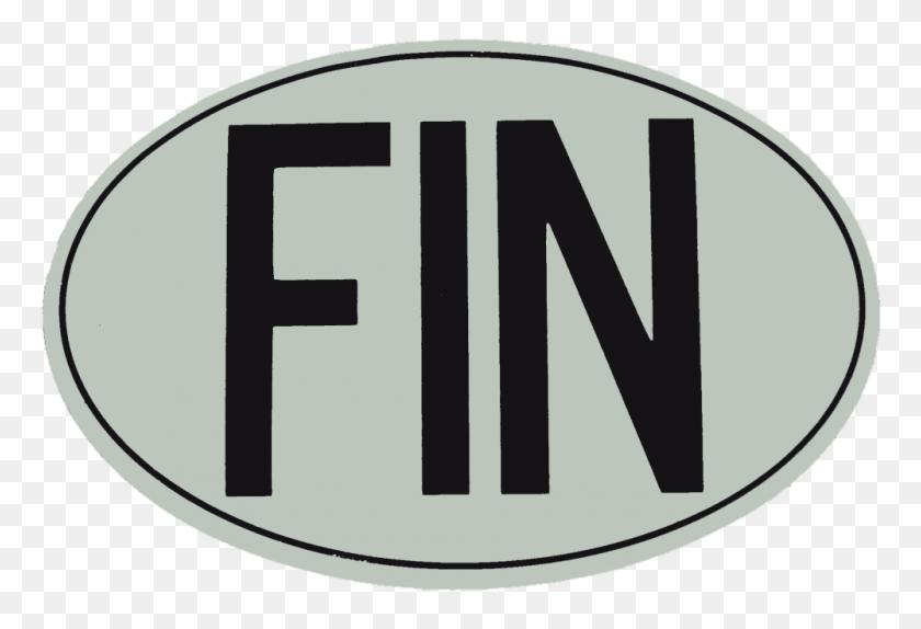 1000x660 Fin International Vehicle Registration Oval - Fin PNG