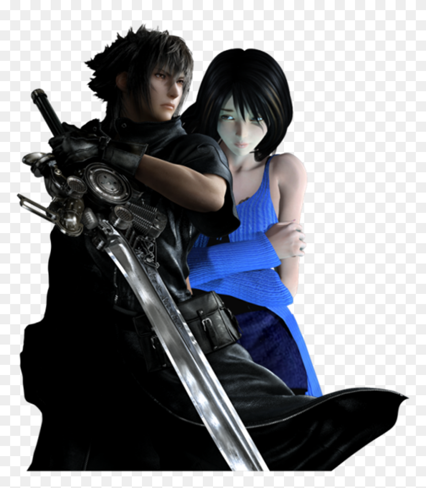 791x916 Final Fantasy Images Rinoa And Noctis Hd Wallpaper And Background - Noctis PNG