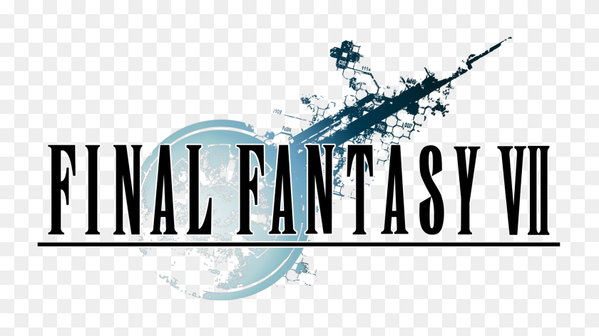 1700x899 Логотипы Final Fantasy Vii - Заключительный Логотип Фэнтези Png