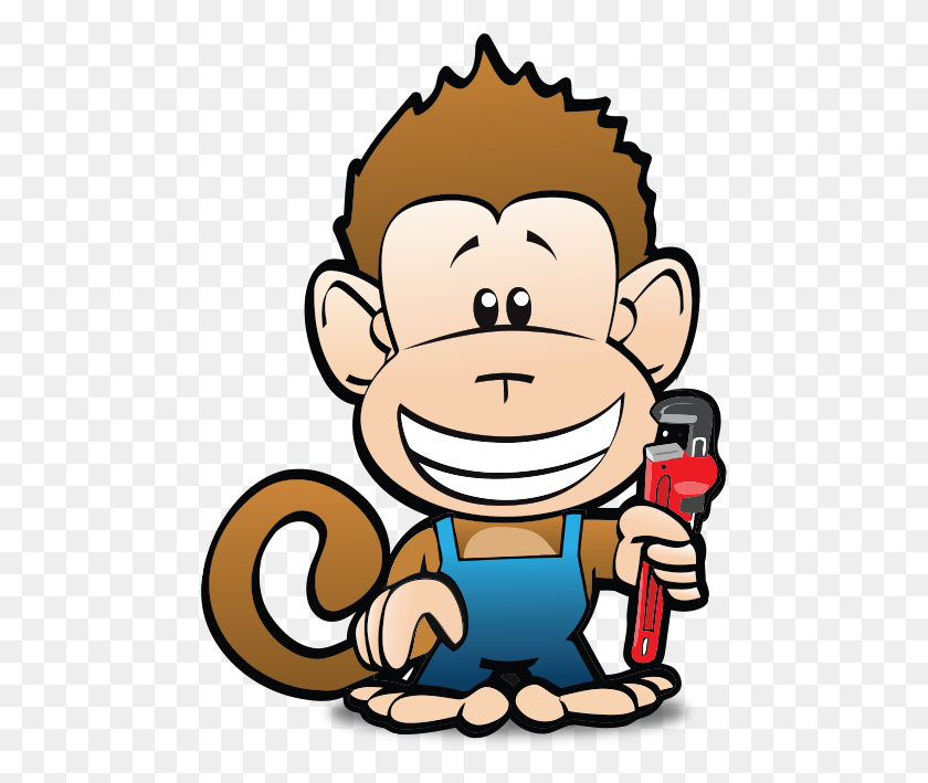 476x649 Financing Monkey Wrench Plumbing - Monkey Wrench Clipart
